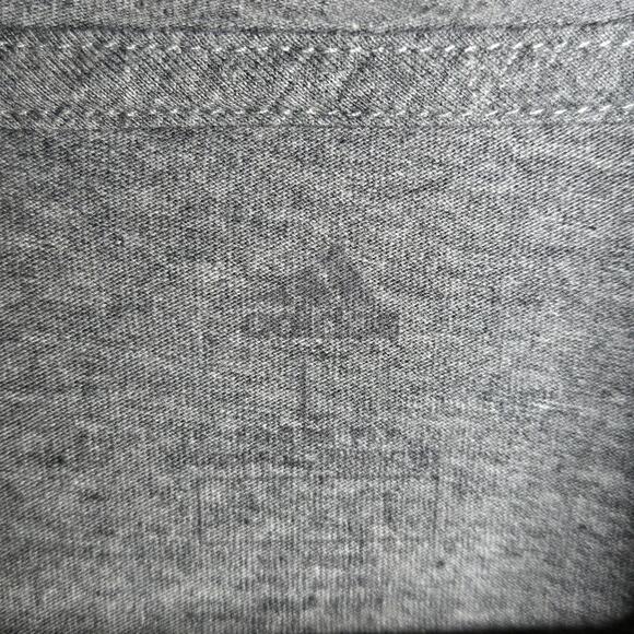 ADIDAS Girls Youth Gray Hoodie Crop Top Size Large - Picture 6 of 7